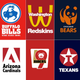 Illustration for article titled NFL Teams As Corporate Logos